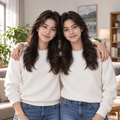 twin: 双子の一人