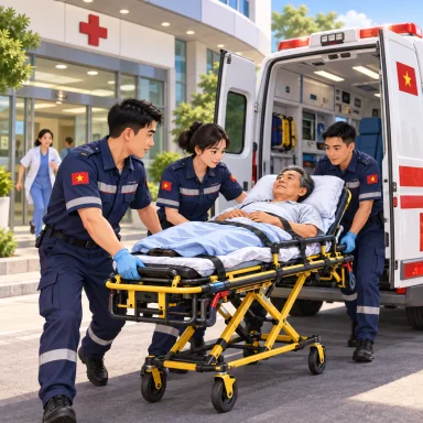 ambulance service: 救急搬送の体制