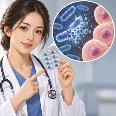 antibiotic: 抗生物質