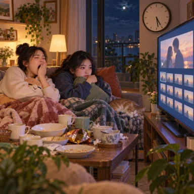 binge-watch: 続けて一気に見る