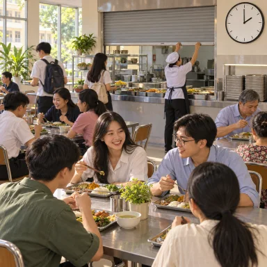 canteen: 社員食堂