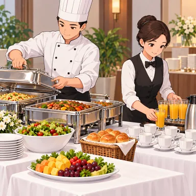 catering: 飲食の提供