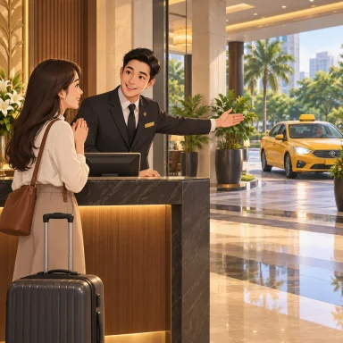 concierge: 客の要望に応じる係
