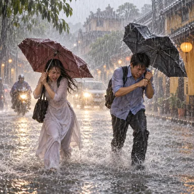downpour: 激しい雨