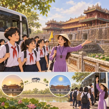 excursion: 短い団体旅行