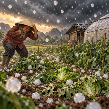 hailstorm: ひょうの嵐