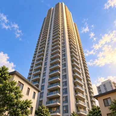 high-rise: 高層の建物