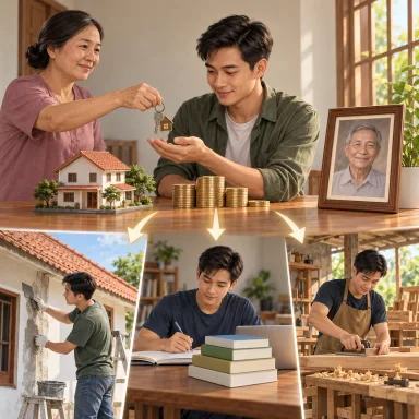 inheritance: 受け継いだ財産