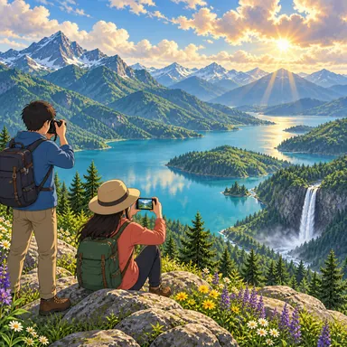 landscape: 土地の見た目