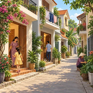 residential: เป็นย่านที่พักอาศัย