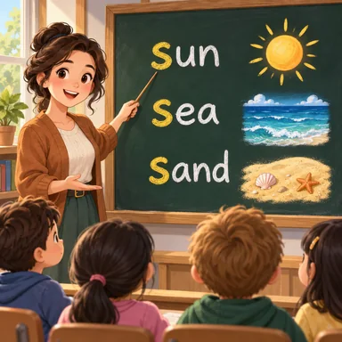 alliteration: 語頭の音をそろえる技法