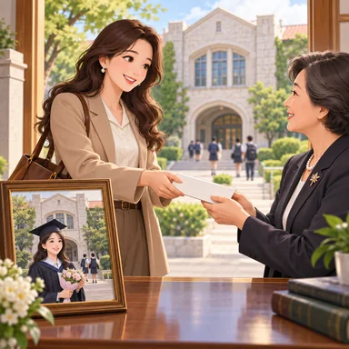 alma mater: 自分の母校