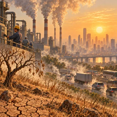 anthropogenic: 人が引き起こした
