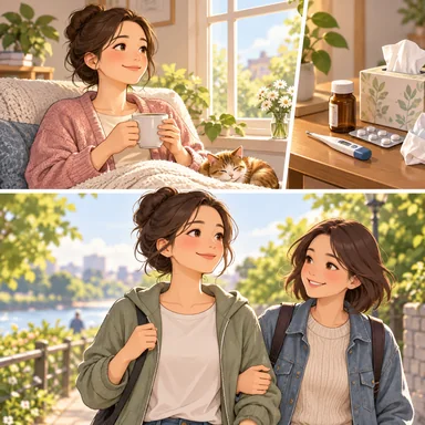 be on the mend: 快方に向かっている