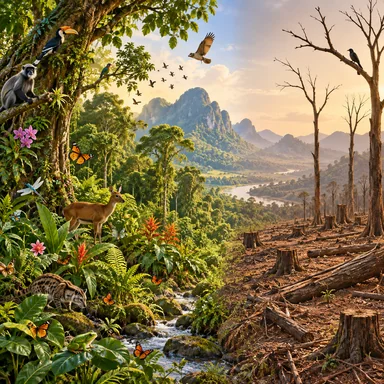 biodiversity loss: 生き物の多様さが失われること
