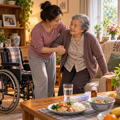 carer: 身内を世話する人