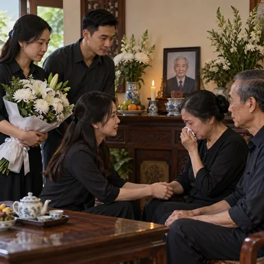 condolences: お悔やみの言葉