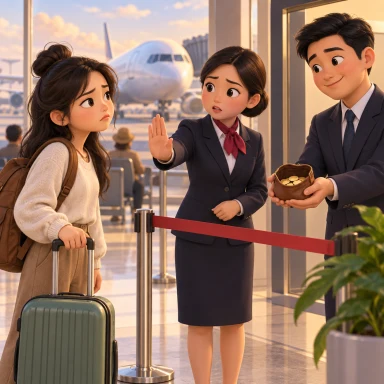denied boarding: 搭乗を断られること