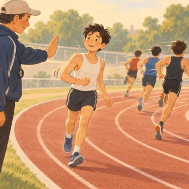ease off the pace: 速さを少しゆるめる