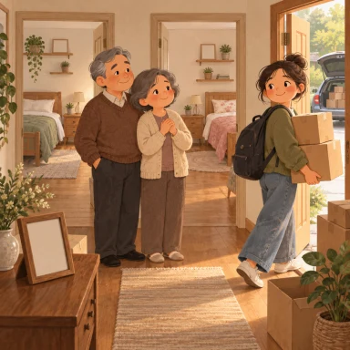 empty nest: 子が巣立って家が静かになること