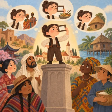 ethnocentric: 自分の民族を物差しにする