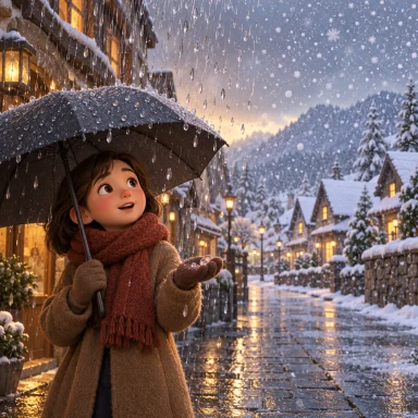 sleet: ฝนที่ปนกับหิมะที่ละลายไม่หมด