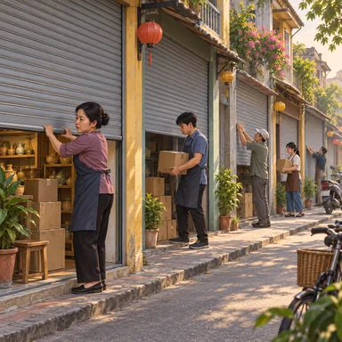 a spate of closures: 立て続けに起こる店じまい