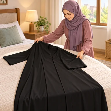abaya: 全身を覆う長くゆったりした上衣