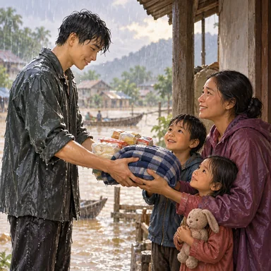 abnegation of self: 自分の利を捨てること