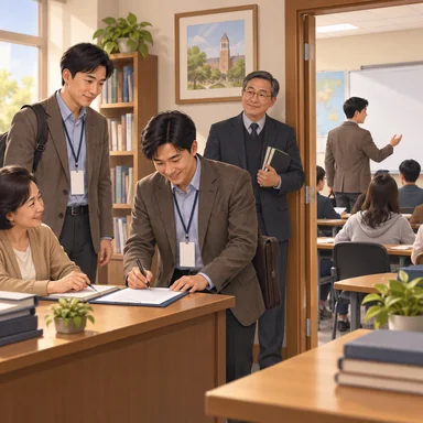 adjunct lecturer: 正規の職員でない非常勤の講師