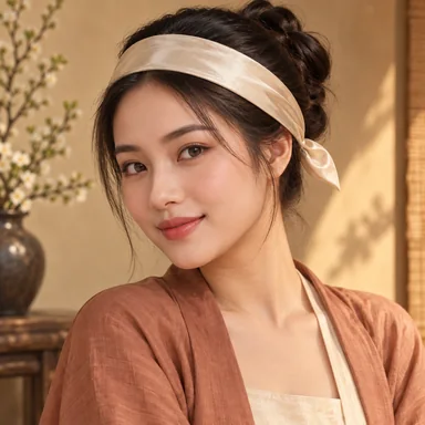 bandeau: 横に巻く細い帯