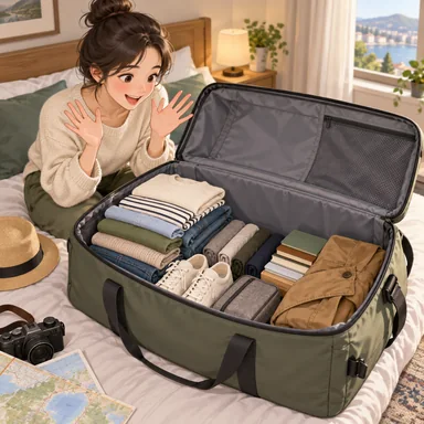 capacious: たくさん入る広さの
