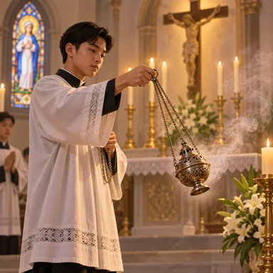 censer: 儀式で香を焚く器