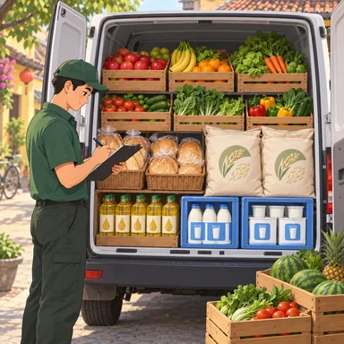 comestible goods: 食べられる品物