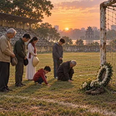 hallowed ground: ผืนแผ่นดินที่ถือว่าศักดิ์สิทธิ์